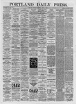 Portland Daily Press: April 09,1874