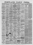 Portland Daily Press: April 21,1874
