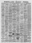 Portland Daily Press: April 22,1874