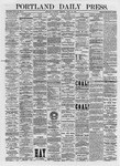 Portland Daily Press: April 25,1874
