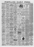 Portland Daily Press: May 08,1874