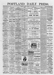 Portland Daily Press: May 09,1874