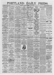 Portland Daily Press: May 13,1874