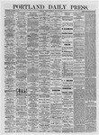 Portland Daily Press: May 22,1874
