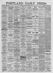 Portland Daily Press: May 25,1874