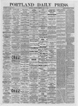 Portland Daily Press: June 11,1874