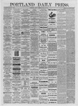 Portland Daily Press: June 26,1874