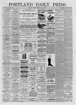 Portland Daily Press: June 29,1874
