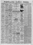 Portland Daily Press: June 30,1874