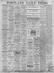 Portland Daily Press: July 07,1874