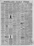 Portland Daily Press: July 11,1874