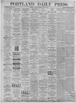 Portland Daily Press: July 13,1874