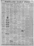 Portland Daily Press: July 14,1874