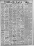 Portland Daily Press: July 18,1874