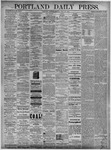 Portland Daily Press: July 27,1874