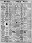 Portland Daily Press: August 08,1874