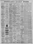 Portland Daily Press: August 10,1874