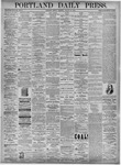Portland Daily Press: August 21,1874