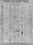 Portland Daily Press: August 22,1874