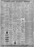 Portland Daily Press: August 24,1874