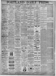 Portland Daily Press: August 25,1874