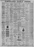 Portland Daily Press: August 28,1874