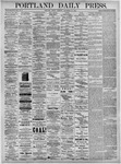 Portland Daily Press: September 25,1874