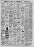 Portland Daily Press: October 02,1874