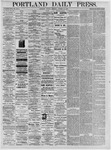Portland Daily Press: October 12,1874