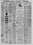 Portland Daily Press: October 14,1874