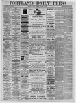 Portland Daily Press: October 16,1874