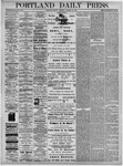 Portland Daily Press: October 19,1874