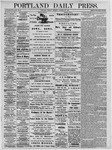 Portland Daily Press: October 20,1874