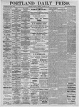 Portland Daily Press: October 22,1874