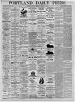 Portland Daily Press: November 12,1874