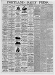 Portland Daily Press: November 14,1874