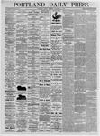 Portland Daily Press: November 16,1874