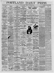 Portland Daily Press: November 20,1874