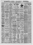 Portland Daily Press: November 23,1874