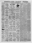 Portland Daily Press: November 24,1874