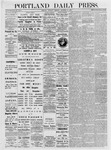 Portland Daily Press: December 10,1874