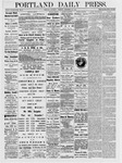Portland Daily Press: December 12,1874