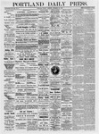 Portland Daily Press: December 22,1874