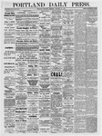 Portland Daily Press: December 23,1874