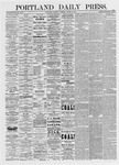 Portland Daily Press: March 6, 1875