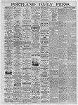 Portland Daily Press: August 17, 1875