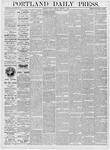 Portland Daily Press: January 7, 1876