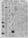 Portland Daily Press: February 9, 1876