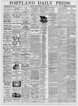 Portland Daily Press: August 25, 1876