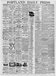 Portland Daily Press: August 28, 1876